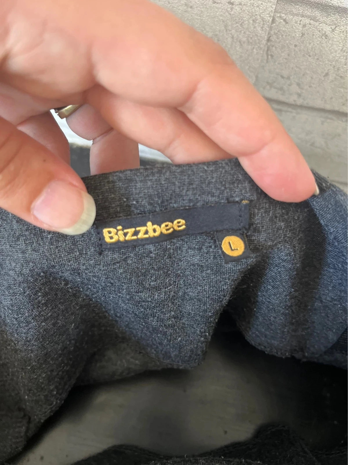 Grijze uitlopende rok – Maat 40 – Bizzbee – photo 2